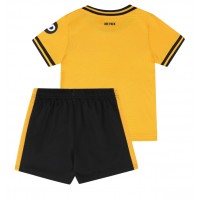 Wolves Fußballbekleidung Heimtrikot Kinder 2024-25 Kurzarm (+ kurze hosen)